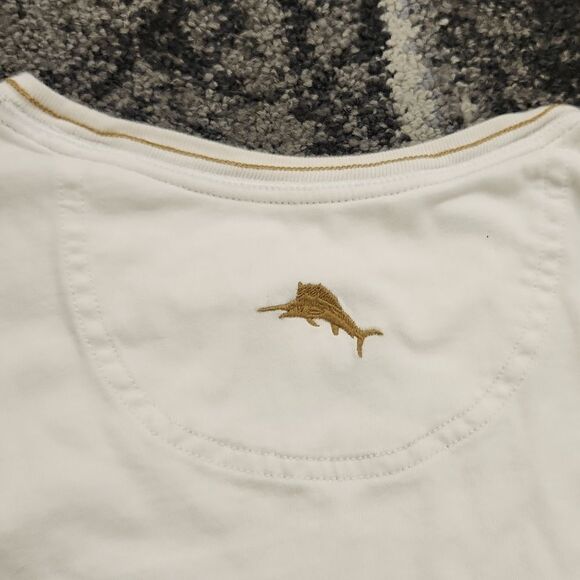 New Orleans Saints Tommy Bahama Football Shirt XL - Picture 7 of 9